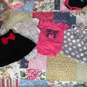Newborn Girl Tops & Dresses